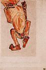 Nude baby by Egon Schiele